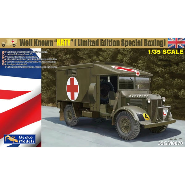 GM35070 Gecko 1/35 Famous KATY(Special Edition) Plastic Model Kit