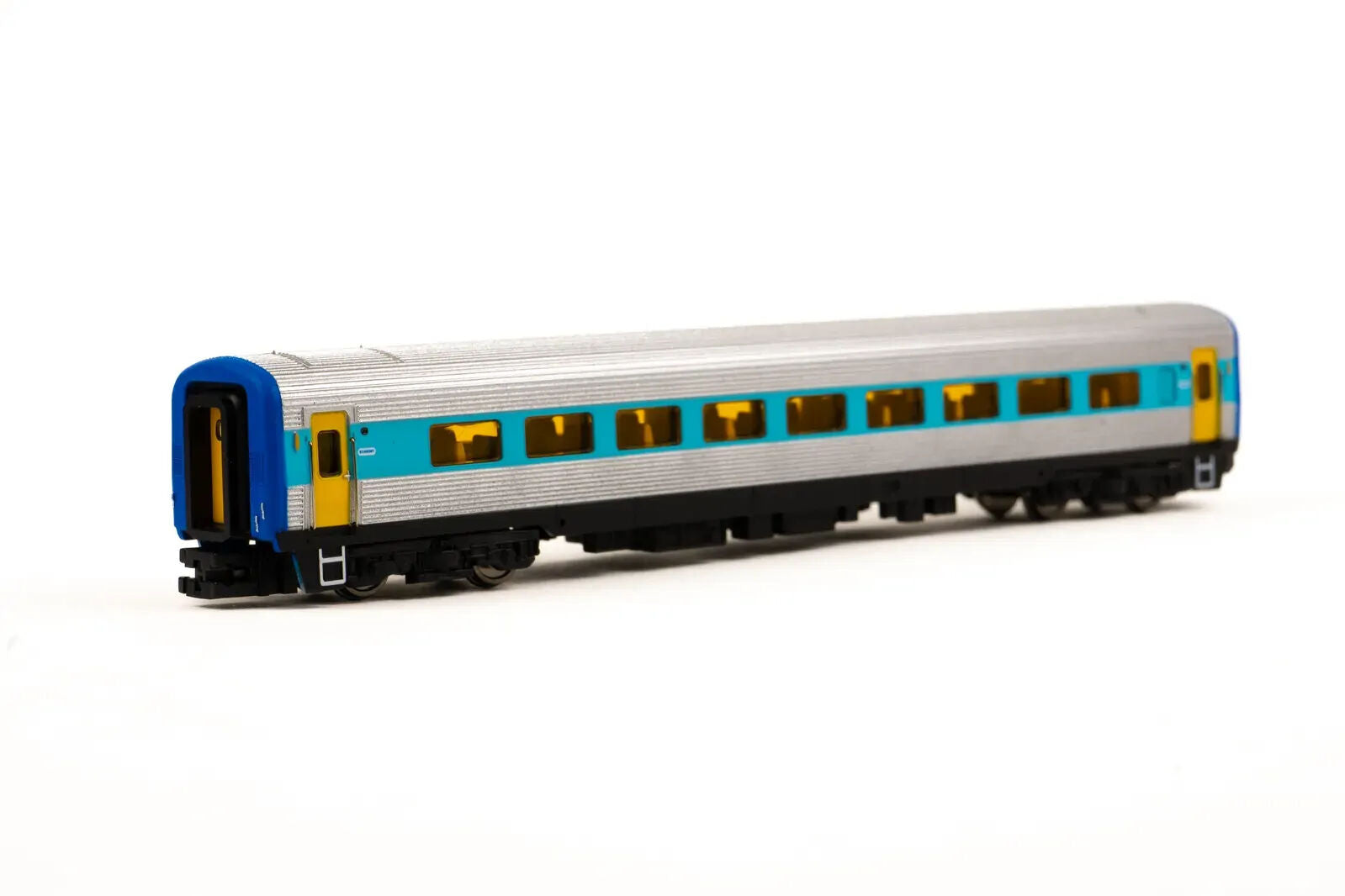 Gopher Models N Scale New South Wales XPT XF Passenger Car "Blue" Livery