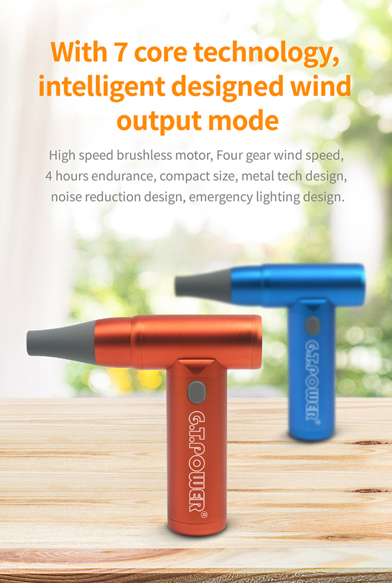 GT-JETFAN-ORANGE Jet fan Brushless motor lipo battery orange