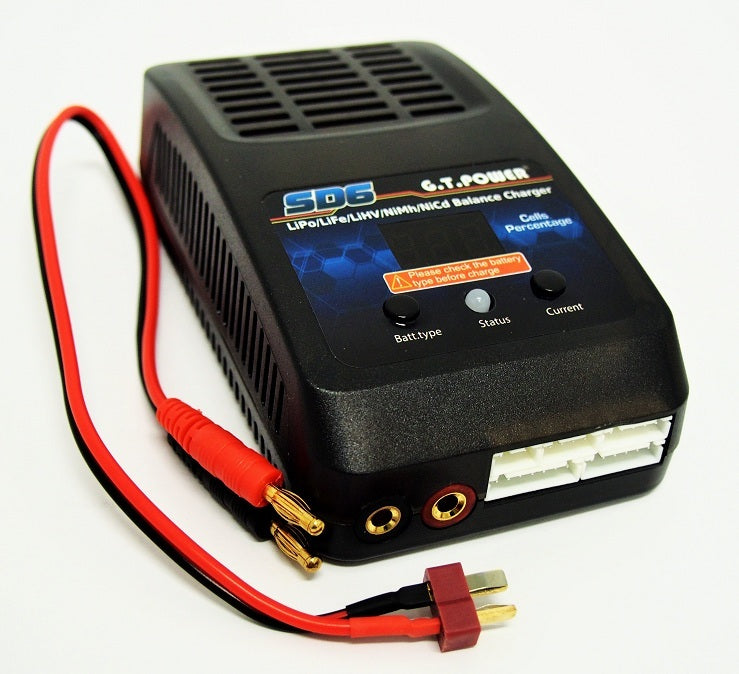 GT-SD6 Multi chem charger 2-6s 1/2/4/6amp GT Power