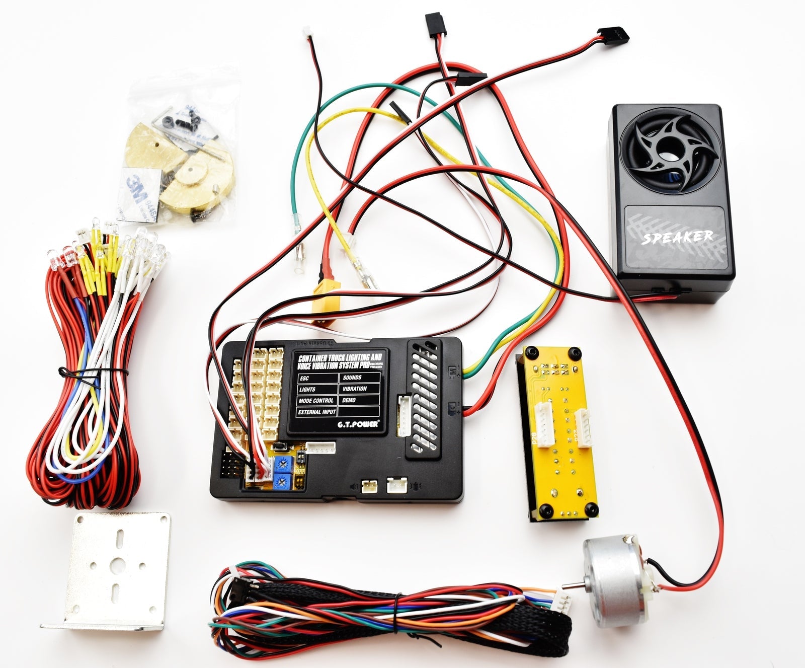 GT-TRUCKLIGHTVOICE-EU GT Power EU High end container truck light & voice vibration system PRO EUROPE VERSION GT Power