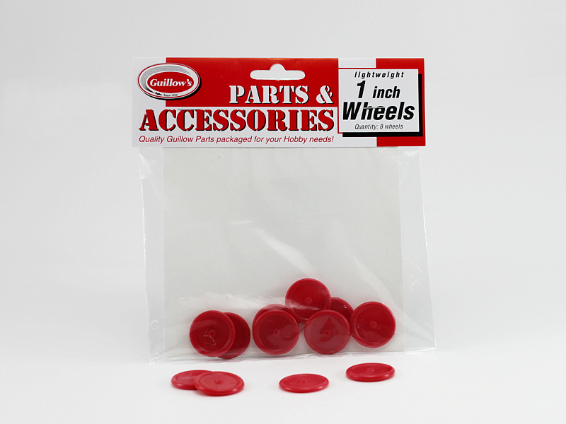 GUI-112 Guillow's 1 Plastic Wheel Accessories Pack Guillows