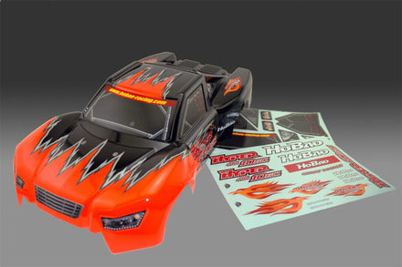 HB-11036R Painted  Body -  Orange ,W/Decal 10SC EP Hobao