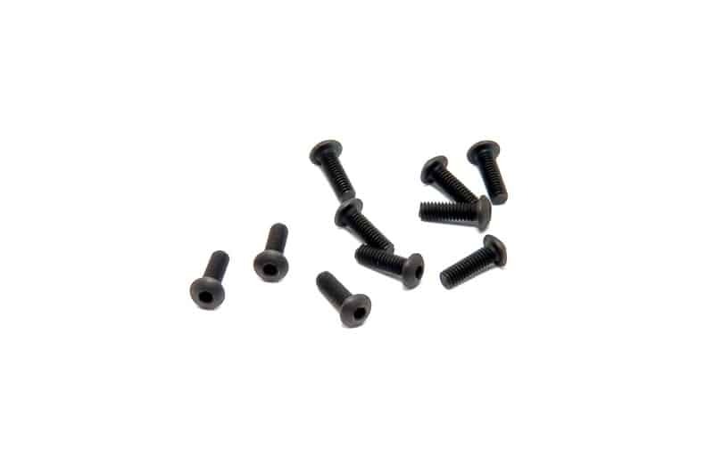 HB-11383 M2.5—8 BUTTON HEAD SCREW, 10PCS