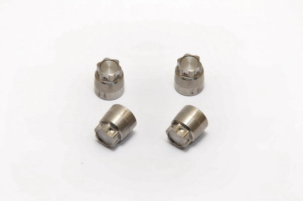 HB-230119 CNC Aluminium Flange Nuts 4mm (4)