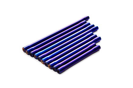 HB-230123 Ling Bar Set titanium plating (10pce) Hobao