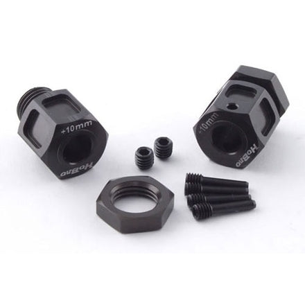 HB-86107 HoBao Hyper ST Wheel Hub Set +10mm Hobao