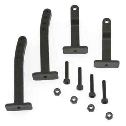 HB-88509 Rear Wing Support Mount, 2 Pairs-Sprint Hobao