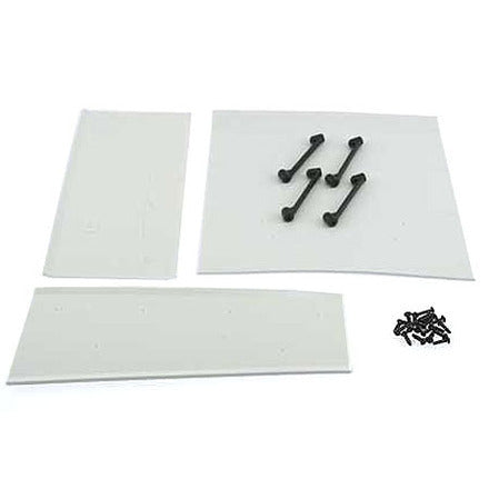 HB-88510 Rear Main Wing, 3 pcs for Sprint Car Hobao