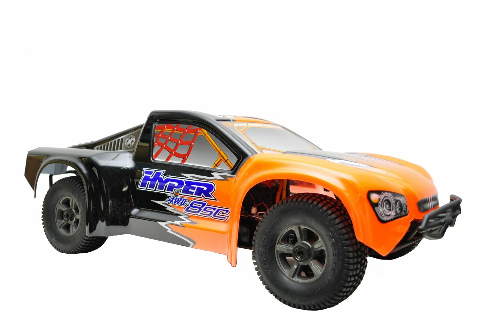 HB-8SCES150RG Hyper 8SC Short Course Electic RTR Orang Hobao