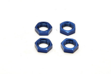 HB-94121BU ANTI-LOOSE WHEEL NUT 17mm- BLUE, 4PCS Hobao