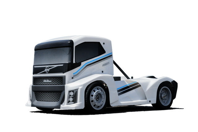 HB-GPX4E-W Hyper EPX 1/10 Semi Truck On-Road ARR, W/ Pearl White Paint body (Requires all electronics) Hobao