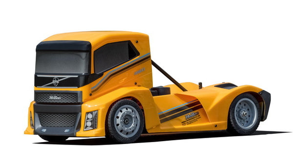 HB-GPX4E-Y Hyper EPX 1/10 Semi Truck On-Road ARR, Yellow Paint body (Requires all electronics)