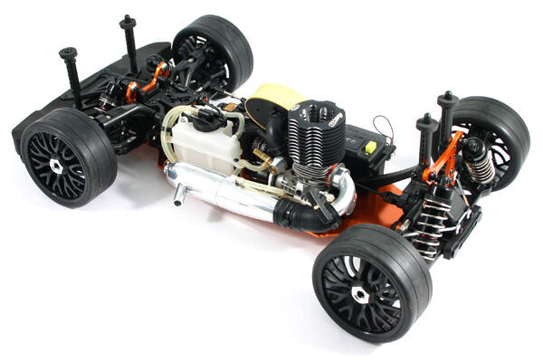 HB-GTL-C28G HOBAO HYPER GTB ONROAD RTR W/MACH*28 ENGINE - GREY