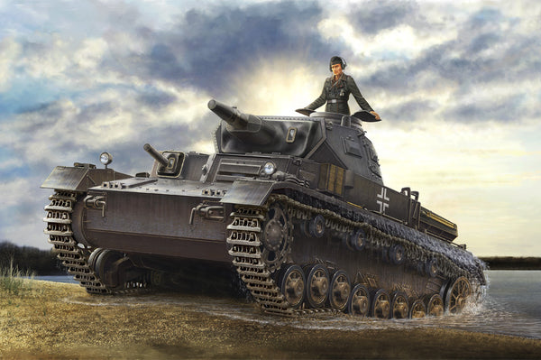 HB80132 HobbyBoss 1/35 German Panzerkampfwagen IV Ausf D / TAUCH Plastic Model Kit [80132]