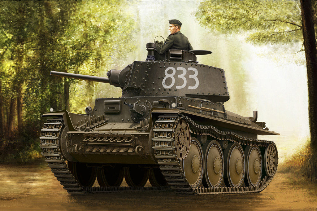 HB80136 HobbyBoss 1/35 German Panzer Kpfw.38(t) Ausf.E/F Plastic Model Kit [80136] HobbyBoss