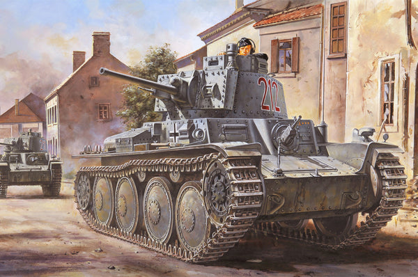 HB80141 HobbyBoss 1/35 German Panzer Kpfw.38(t) Ausf.B Plastic Model Kit [80141]