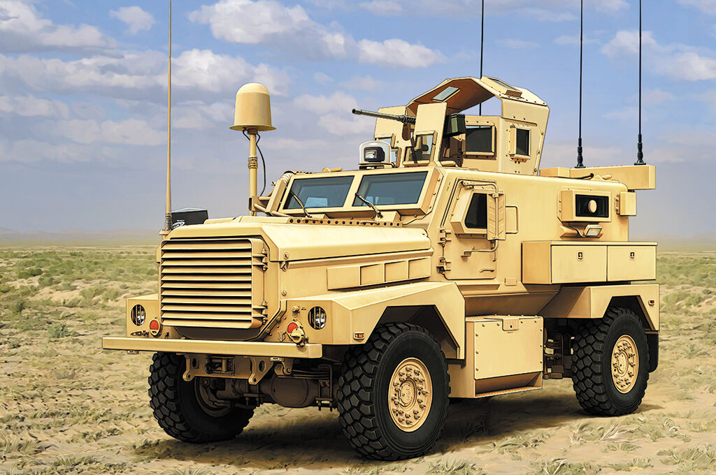HobbyBoss 1/35 COUGAR 4X4 MRAP Plastic Model Kit