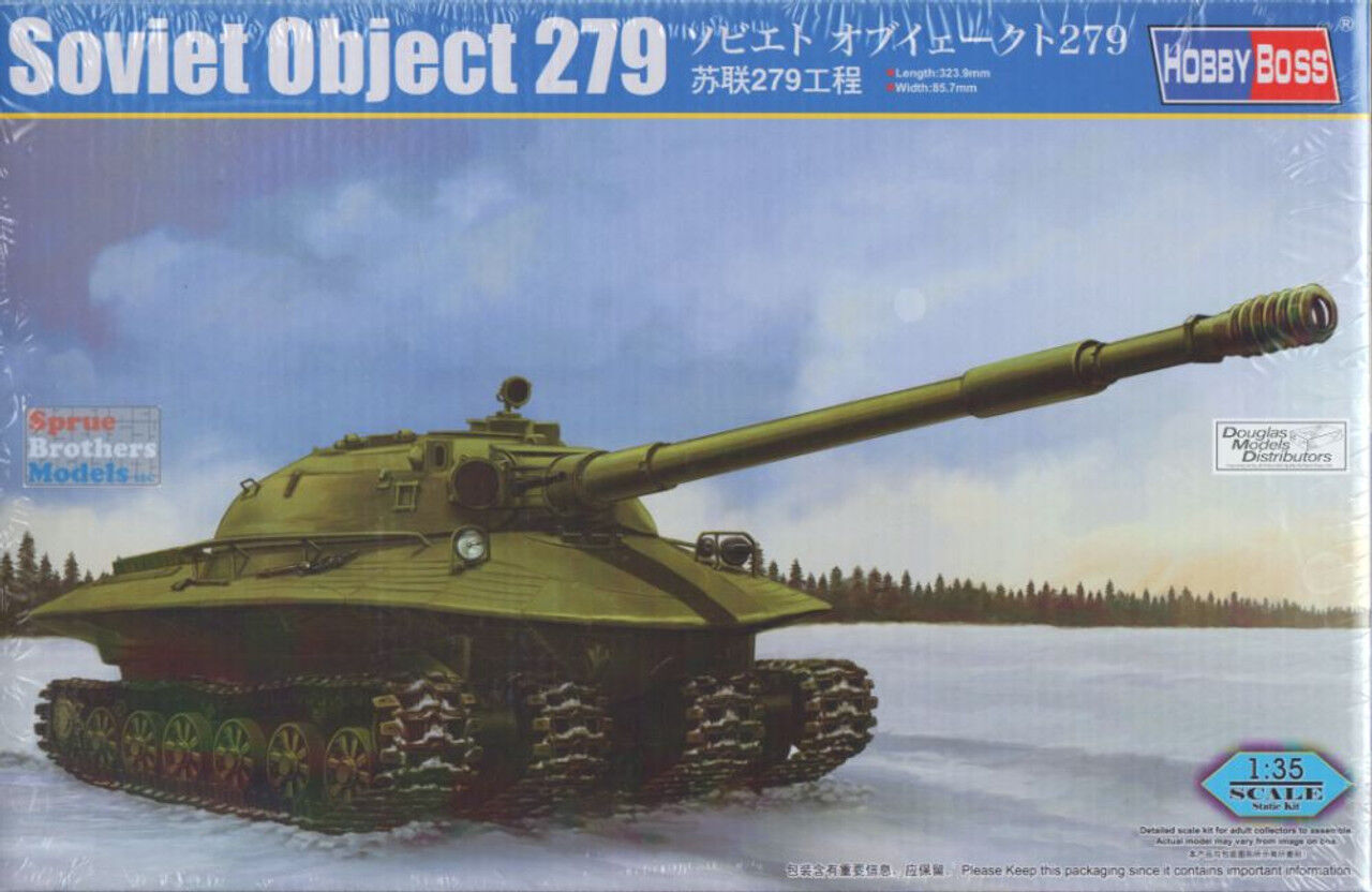 HobbyBoss 1/35 Object 279 Plastic Model Kit