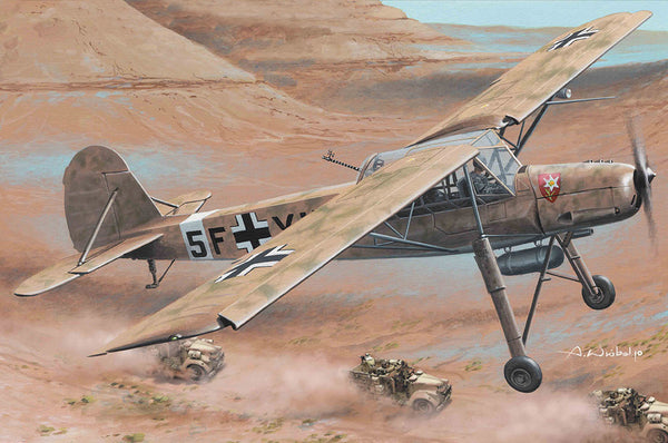 HB80181 HobbyBoss 1/35 Fieseler Fi-156 C-3/TROP Storch Plastic Model Kit [80181]