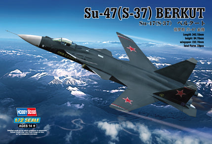 HB80211 HobbyBoss 1/72 SU-47 (S-37) Berkut Plastic Model Kit [80211] HobbyBoss