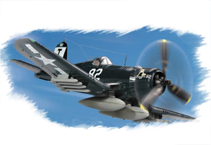HB80217 HobbyBoss 1/72 F4U-1D "Corsair" Plastic Model Kit [80217] HobbyBoss