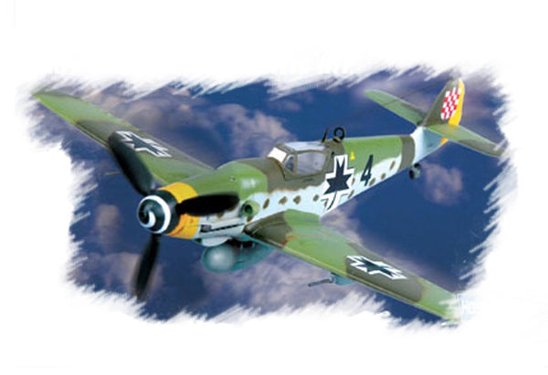 HB80227 HobbyBoss 1/72 Bf109 G-10 Plastic Model Kit [80227]