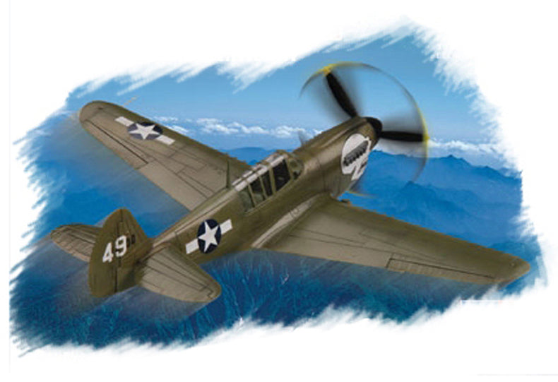 HB80252 HobbyBoss 1/72 P-40N "Kitty hawk" Plastic Model Kit [80252] HobbyBoss