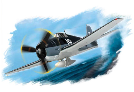 HB80256 HobbyBoss 1/72 F6F-3 "Hellcat" Plastic Model Kit [80256] HobbyBoss