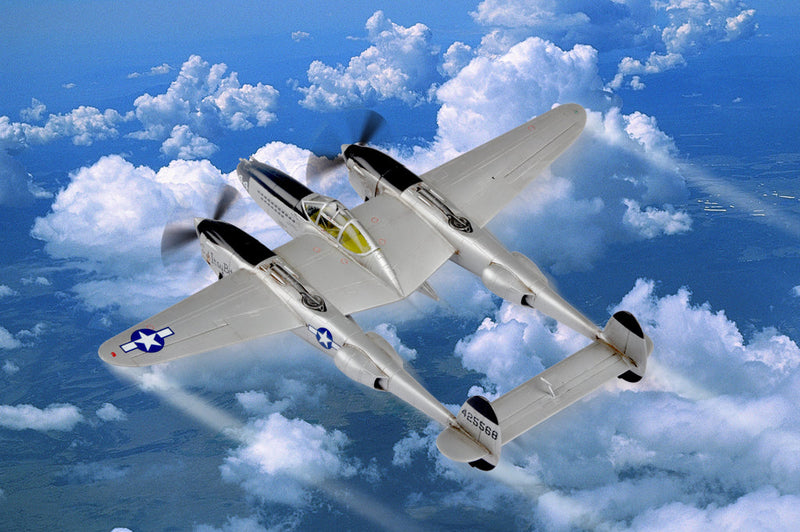 HB80284 HobbyBoss 1/72 P-38L-5-L0 Lightning Plastic Model Kit [80284] HobbyBoss
