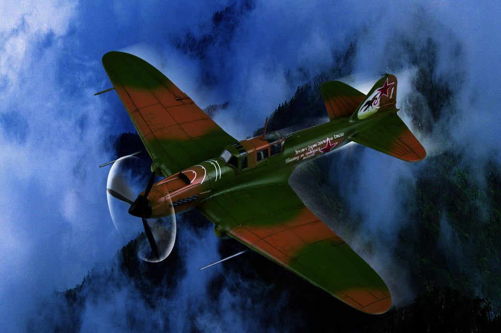 HB80285 HobbyBoss 1/72 IL-2M3 Attack Aircraft Plastic Model Kit [80285] HobbyBoss