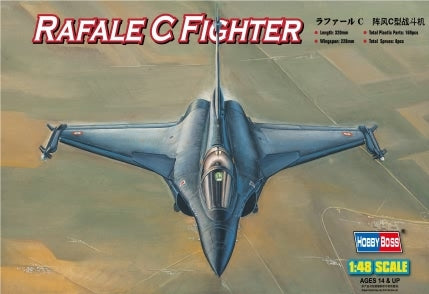 HB80318 HobbyBoss 1/48 France Rafale C Fighter Plastic Model Kit [80318] HobbyBoss