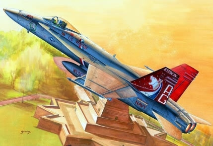 HB80321 HobbyBoss 1/48 F/A-18C "HORNET" Plastic Model Kit [80321] HobbyBoss