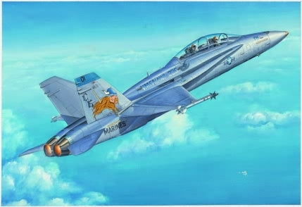 HB80322 HobbyBoss 1/48 F/A -18D "Hornet" Plastic Model Kit [80322] HobbyBoss