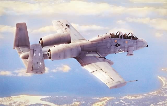 HB80324 HobbyBoss 1/48 N/AW A-10A "THUNDERBOLT" II Plastic Model Kit [80324] HobbyBoss
