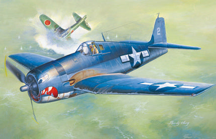 HB80338 HobbyBoss 1/48 F6F-3 Hellcat Early Version Plastic Model Kit [80338] HobbyBoss