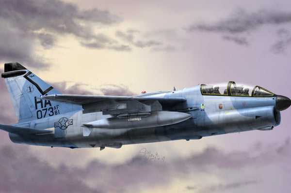 HB80347 HobbyBoss 1/48 A-7K Corsair II Plastic Model Kit [80347]