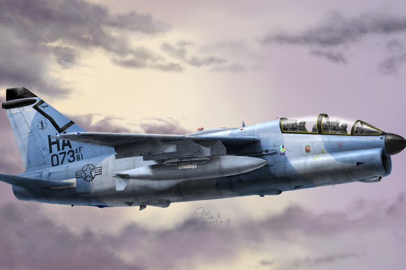 HB80347 HobbyBoss 1/48 A-7K Corsair II Plastic Model Kit [80347]