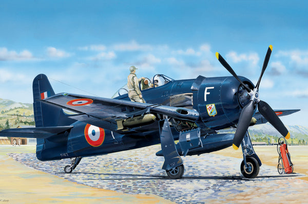 HB80357 HobbyBoss 1/48 F8F-1B Bearcat Plastic Model Kit [80357]