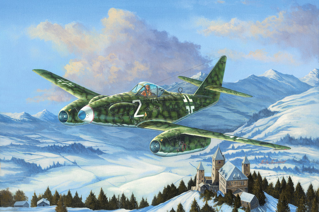 HB80371 HobbyBoss 1/48 Me 262 A-1a/U3 Plastic Model Kit [80371] HobbyBoss