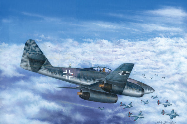 HB80375 HobbyBoss 1/48 Me 262 A-1b Plastic Model Kit [80375]