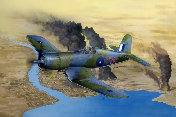 HB80395 HobbyBoss 1/48 Corsair MK.2 Plastic Model Kit [80395]