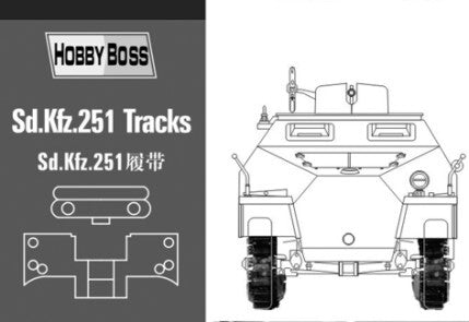 HB81005 HobbyBoss 1/35 Sd.Kfz 251 tracks Plastic Model Kit [81005] HobbyBoss