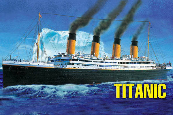 HB81305 HobbyBoss 1/550 R.M.S. Titanic Plastic Model Kit [81305]