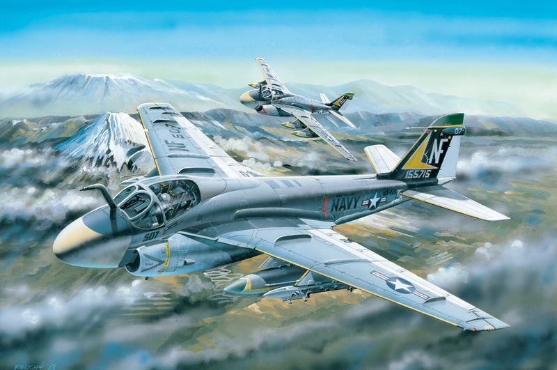 HB81708 HobbyBoss 1/48 A-6A Intruder Plastic Model Kit [81708]