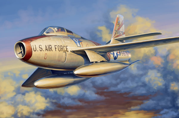 HB81726 HobbyBoss 1/48 F-84F Thunderstreak Plastic Model Kit [81726]