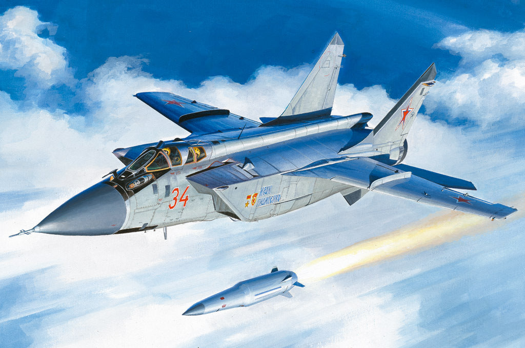 HB81770 HobbyBoss 1/48 MiG-31BM. w/KH-47M2 Plastic Model Kit [81770] HobbyBoss