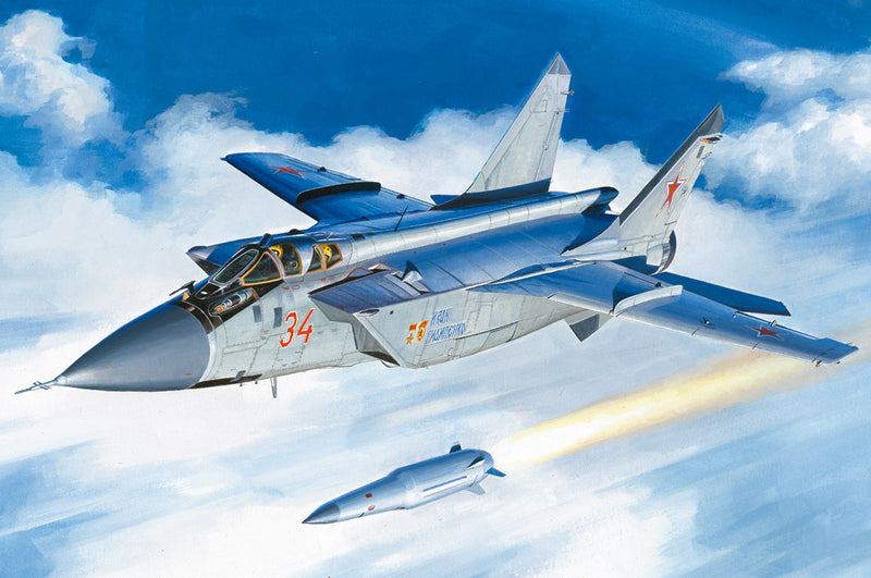 HB81770 HobbyBoss 1/48 MiG-31BM. w/KH-47M2 Plastic Model Kit [81770]