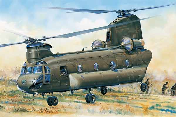 HB81773 HobbyBoss 1/48 CH-47D CHINOOK Plastic Model Kit [81773]