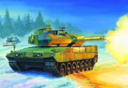 HB82404 HobbyBoss 1/35 Swedish Strv.122 Tank Plastic Model Kit [82404] HobbyBoss